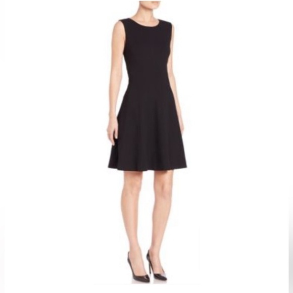 Diane Von Furstenberg Dresses & Skirts - Diane Von Furstenberg Fit and Flare Black Dress Size 6 Little Black Dress Career